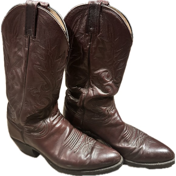 Dan Post Cowboy Western Men’s Boots Size 9.5 - Picture 2 of 4